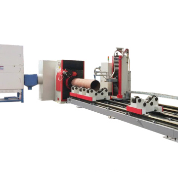 Plasma CNC roller type big diameter pipe cutting machine